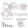 Heschen Inductive Proximity Switch PL-05N, 10-30V 200mA, NPN NO, Sensor