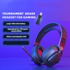 Wired Gaming Headset 2.4G Receiver Bluetooth 4 Modes Adjustable Headband