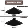 Pirateant 24 Inch Metal Squirrel Baffle,Adjustable Opening Size, for Up
