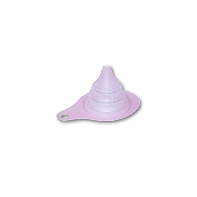 Tupperware Flat-Out! Collapsible Funnel Kitchen Gadget Light Pink 6269