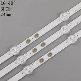 VPYPDVDSMC 3 LED Strips 17DLB40VXR1 LB40017 V0_05_38S for Bushing VES400UNDS-2D-N11 VES400UNDS-2D-N12 40L3653DB 40L1653DB Light Bar