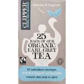 Clipper Fairtrade Organic Earl Grey Tea (1 x Pack of 25) Ref A06721