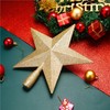 Star Gold Christmas Tree Topper, Tree Topper Topper for Christmas