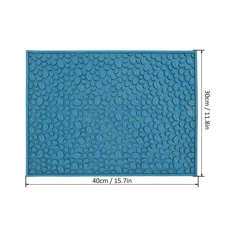 Non Slip Cup Mat Coffee Bean Design Desktop Bar Counter