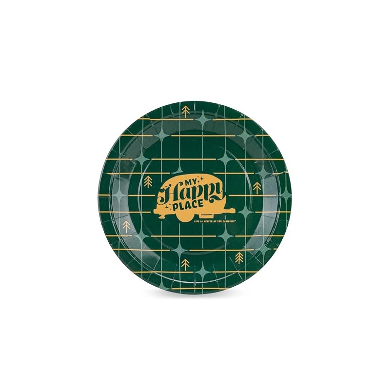 Camco Life is Better at The Campsite Paper Plates |