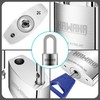 KAWAHA 41/50LKD-5SK 2 inch (50mm) Long Shackle High Security Stainless