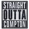 Straight Out of Compton Patch City California LA Logo Iron