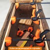 Quick Release Ratchet Bar Clamps for Woodworking (2 Pieces Set