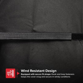 Nexgrill 64 Inch Griddle Cover, Heavy Duty Water Resistant Flat Top Grill Cover with Adjustable Strap and Air Vent, All-Season Outdoor Barbecue Griddle Protection - 700-0786