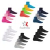 8 pairs of Sneak-iT! Short Socks With Terry Cloth Sole