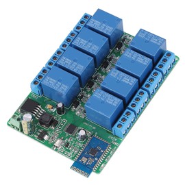 8 Channel Bluetooth Relay Android Mobile Remote Control Switch Motor Light