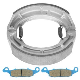 Front and Rear Brake Shoes Pads for Suzuki VL800 Intruder 2001-2005, VL800 Boulevard C50T 2005-2017, VZ800 Marauder 1997-2004, VZ800 Boulevard 2005-2015, C M 800 2005-2013, Replace ‎for FA231 626