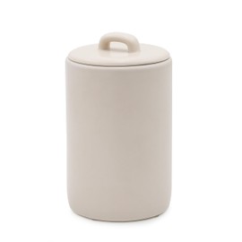 Maison May, Ceramic Food Storage Jars 37Oz, Snack Containers, Airtight Lid, Kitchen Countertop Canisters for Grounds Coffee, Pods, Tea, Flour, Sugar, Rice, Pantry Organization, Containers set