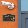 Whitehall™ Video Camera Surveillance No Trespassing Yard Sign Security Warning
