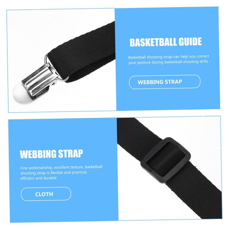 Gadpiparty 3pcs Basketball Training Strap for Shooting Basketball Aid Equipment