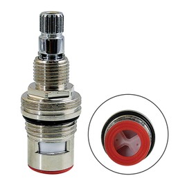 Kingston Brass KSRPL3000HC Cartridge for KS3961BL and KS3962BL Hot Side Handle, Polished Chrome