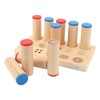 Wooden Sound Cylinders Toy Sensory Integration Training Educational Sound Stick
