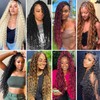Deep Water Wave Synthetic Braiding Hair 18 Inch Boho Braids