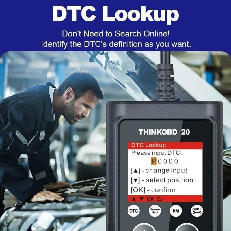Thinkcar Ford Explorer OBD2 Fault Reader Reset Scanner Vehicle Scan