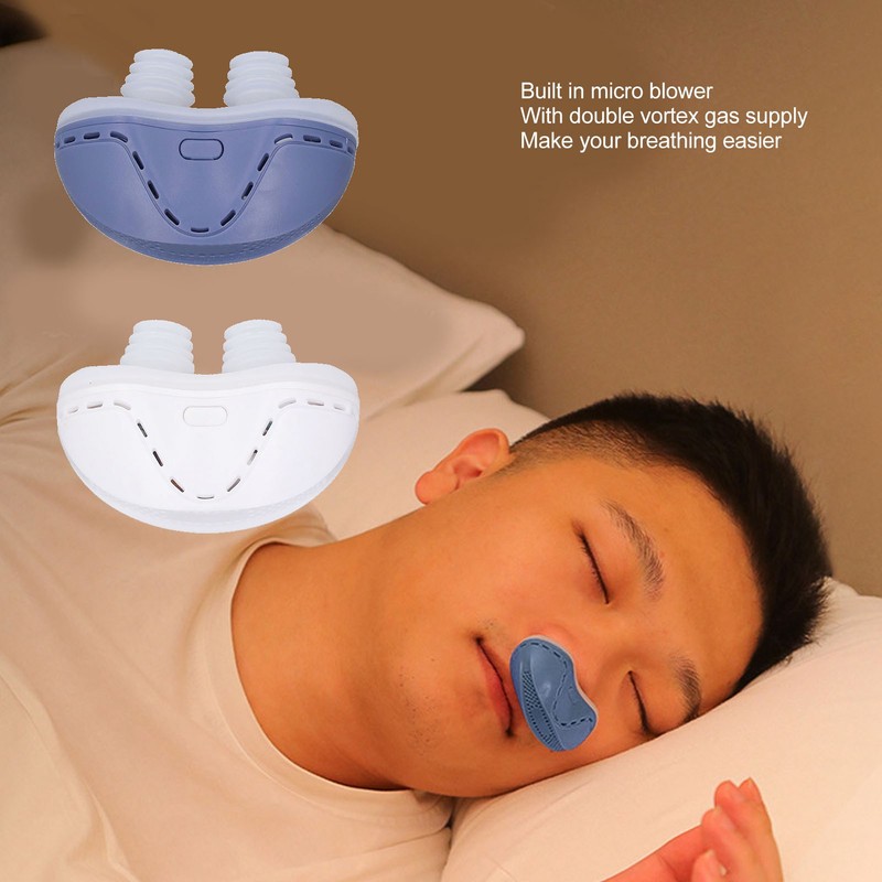 Electric Prevent Snoring Device Easy Breathing Improve Sleep Quality Ergonomic