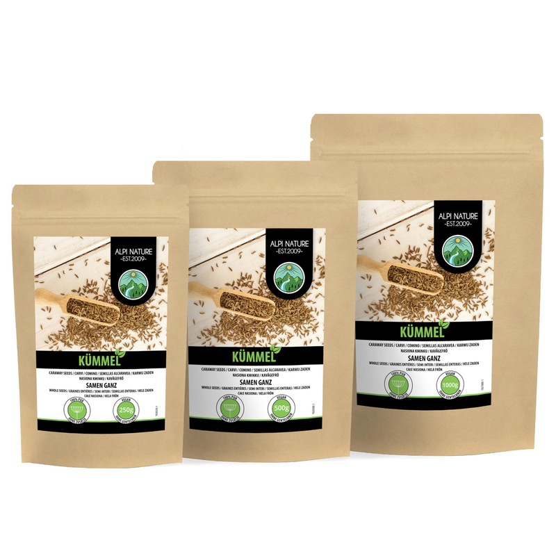 Caraway seeds whole (1kg, 2.2 lb), caraway seeds 100% natural,