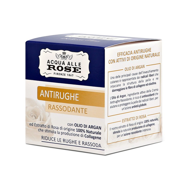 Anti-Wrinkle Face Antirughe Rassodante Acqua alle Rose Cream 50 ml