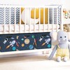 Clastyle 3 pcs Cosmic Space Cube Storage Unit Boxes Stars