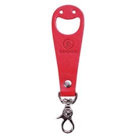 DEGNER K-26 Leather Cap Holder, Red