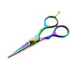 Professional Hairdressing Scissors Titanium 11.5 cm Small Hairdressing Scissors with Case
