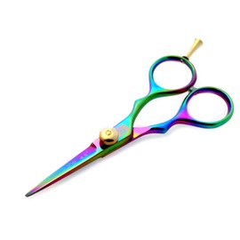 Professional Hairdressing Scissors Titanium 11.5 cm Small Hairdressing Scissors with Case