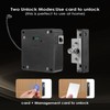 Clickinline Electronic Cabinet Lock Hidden DIY Invisible Cabinet Lock RFID