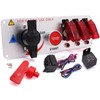 Ignition Switch Panel Kit, 12V Engine Start Push Button 5