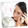 Housoutil Sets Convenient Eyebrow Stencils Plastic Templates Lip Mold Wear-resistant