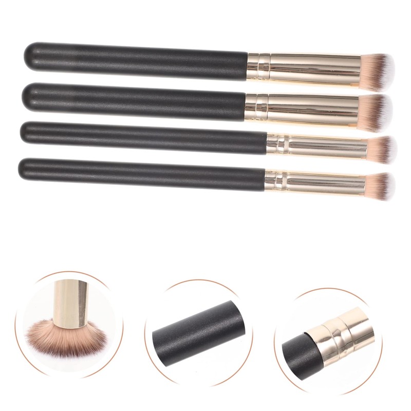 Baluue Angled Concealer Brush Pc Makeup Brushes Set Loose Powder