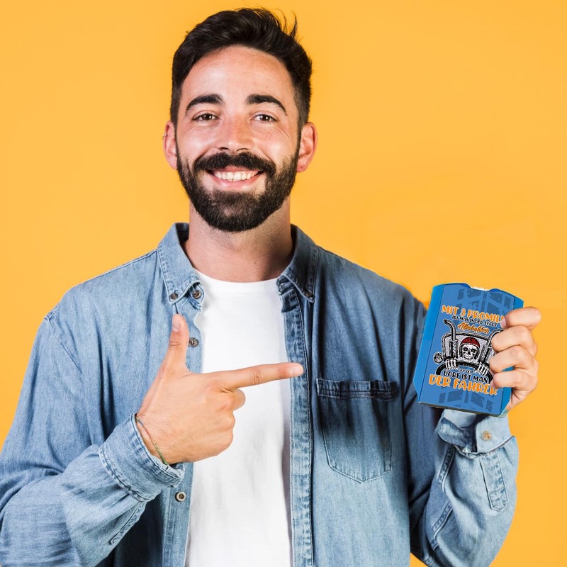 Village Parking Disc with Saying "Mit 3 Promille ist Man