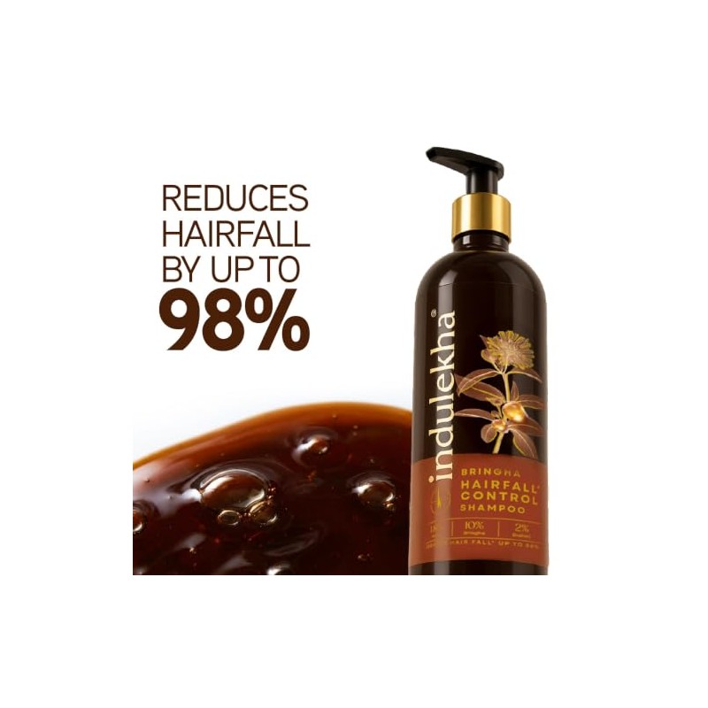 Indulekha Bringha Anti Hair Fall Shampoo (Hair Cleanser) 200ml, 6.76