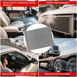4883 A/C Condenser Compatible with 1999-2007 F-250/F-350/F-450/F-550 Super Duty 2000-2005 Excursion Air Conditioning Condenser