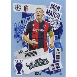 Match Attax 2024 2025 Lewis Ferguson Man of The Match Trading Card