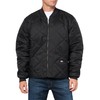 Diamond Quilted Jacket, BLACK, M