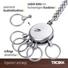 Troika Patent Chain – KR10-60/MA – keyring with chain –