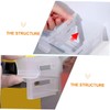 KICHOUSE 4sets Adjustable Refrigerator Dividers Expandable Drawer Separators for Organized