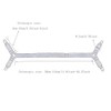 Auivguiv Mattress Brackets with Long Ties for Sheet, Fitted Sheet,