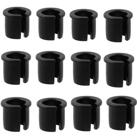 12Pcs Schrader to Presta Rim Adapter, Bicycle Valve Hole Adapter to Reduce Casing Rim Rubber Plug Valve Conversion Sleeve for Road Bike Mountain Bicycle MTB