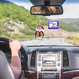 5PCS Car Air Fresheners,Car Rearview Mirror Pendant,Friendly TV Show Merchandise,Car Interio Accessories for Car Home Party Supplies Perfect Fans Gift