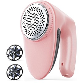 Bymore Fabric Shaver, Lint Shaver for Clothing Furniture Shaver, Sweater Defuzzer Pill Remover Shaver, Lint Remover for Clothing Fuzz-Pink