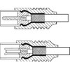 Goobay 66615 Antenna cable (class A >85 dB) 2x shielded