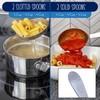 Darware Portion Control Serving Spoons (6-Piece Dining Set); w 1/4