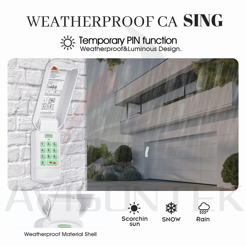 1 for OKP-BX Overhead Door Garage Opener Keypad - Compatible