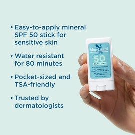 Blue Lizard Sensitive Sunscreen Stick SPF 50 14g