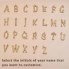 Initial Charm Necklaces for Women Girls 14K Gold Plated A-Z